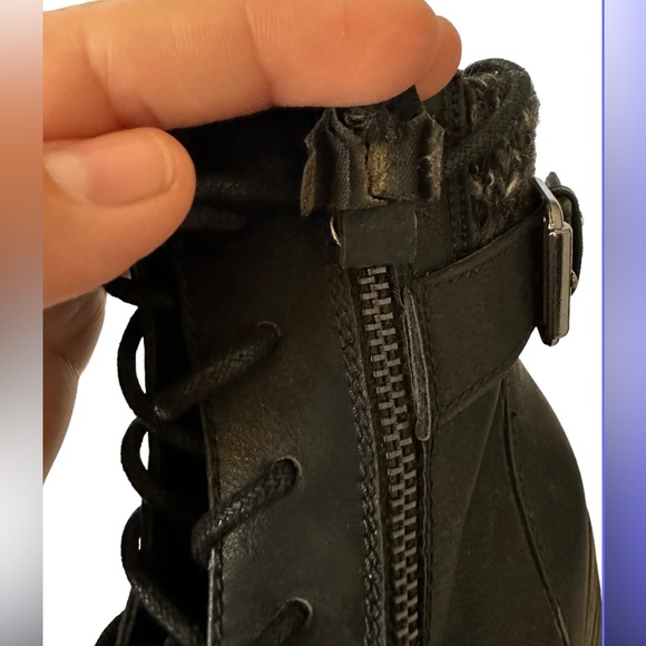 Black American  Eagle boots size 8 1/2 - Picture 5 of 6